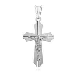 Cruciulita argint pandantiv DiAmanti K0039R-DIA (Argint 925‰ 1,5 g.)